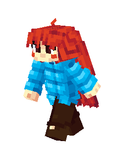 Madeline walking.